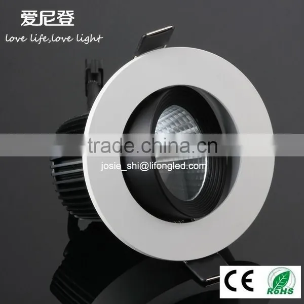 Dimmable 8W CITIZEN COB Ceiling Downlight,beam Angle 15D Warm White photo-3