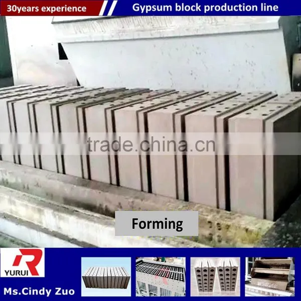 New Technology Automatic Gypsum Block Machine/solid and Hollow Gypsum Block Production Machine photo-5