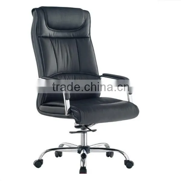 Fabric Swivle Office Computer Chair With pp Armrest and Nylon Base photo-4