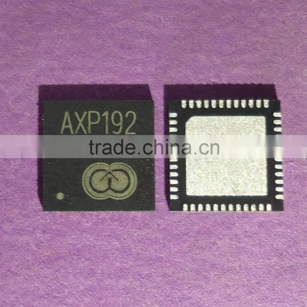 X-Powers AXP192 Enhanced Single Cell Li-Battery and Power System Management IC