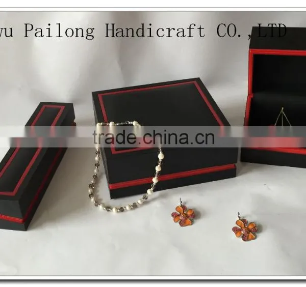 China Factory Wholesale Plastic Material Jewelry Box Custom Packaging Box for Necklace, Earring,bracelet and Ring photo-4