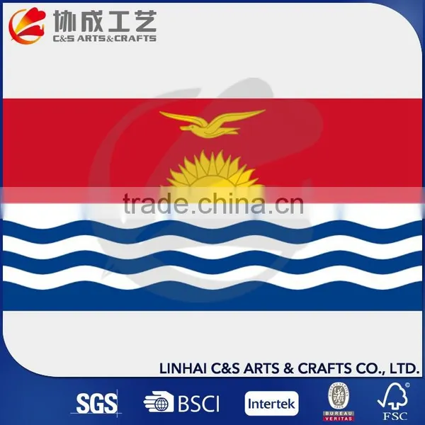 100% Polyester Eco-Friendly Digital Printing Nauru Country Flag photo-6