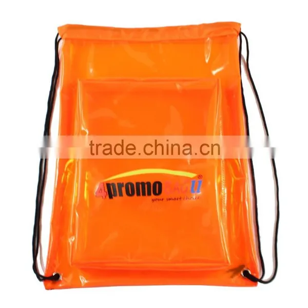 Double Pockets PVC & EVA Drawstring Bag photo-5