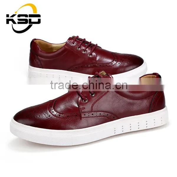Men Casual Leather Shoes Non-Slipping Cheap Slip on Shoes For Men photo-3