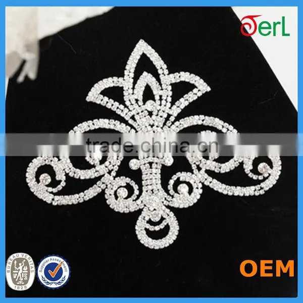 New! Fashion Sewing On Wedding Cake Crystal Rhinestone Trims for Dresses photo-6