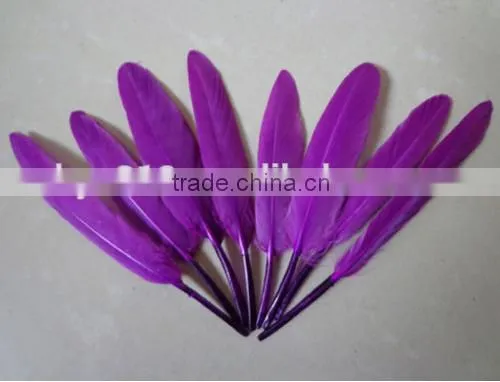 High-quality Beautiful Natural Goose Feather 10-15 Cm, Many Colors Availble photo-4