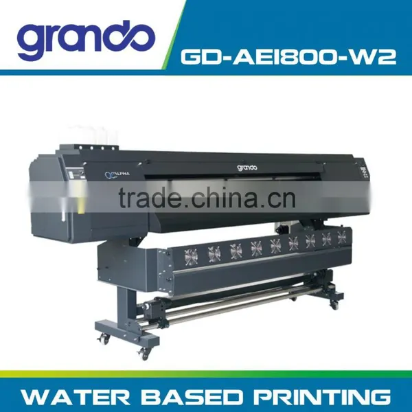 Hot 1.8m Large Digital Advertising Printer Double Dx5