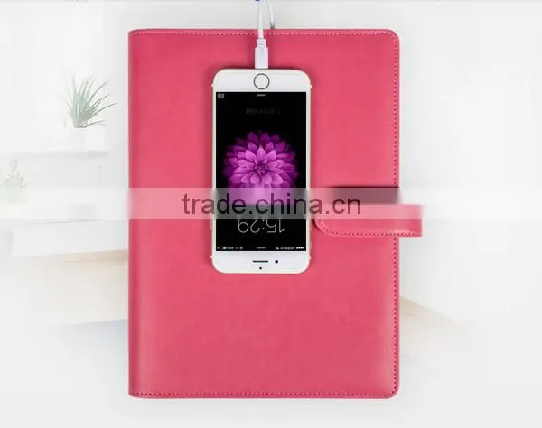 2017 Notebook With Power Bank Notebook With Usb photo-2
