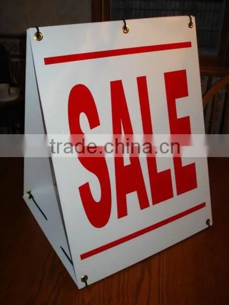 Custom Highly Durable Fire Resistant Coroplast Sign photo-3