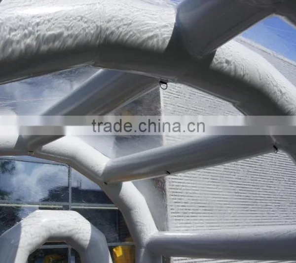 Tube With Clear Cover Inflatable Transparent Tent for Customized Made photo-3