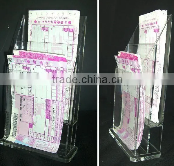 acrylic documents holder