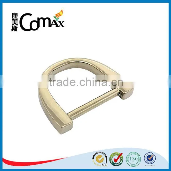 Zinc Alloy Gold Handbag Metal Flat d Ring photo-6