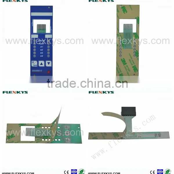 LED Lights Integrated Metal Dome Membrane Switch With Chemical Resistant Membrane Label photo-5