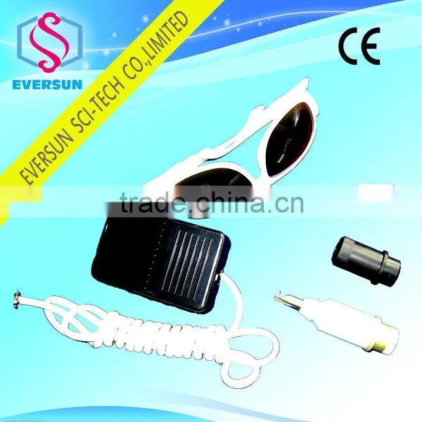 Q Switched Nd Yag Laser Tattoo Removal Machine EVERSUN 532nm / 1064nm Nd Yag Tattoo Laser Removal Machine Ruby Laser Q-switch Laser Mole Removal Machines photo-6