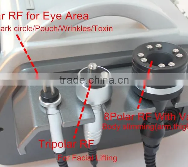40hkz NL-RUV500 Cavitation +Bipolar Rf + Tripolar Rf +vacuum Multifunction Supersonic Cavitation Machine Cellulite Reduction Wrinkle Removal photo-4