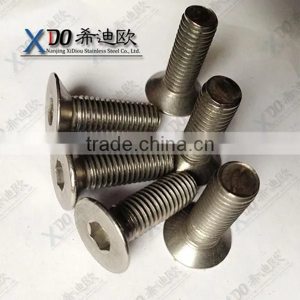 Inconel 600 UNS N06600 EN 2.4816 Alloy600 Hex Socket Countersunk Head Cap Screws photo-2