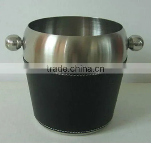 Good Quality 1.0L Stainless Steel Ice Bucket With Handle photo-3