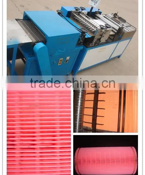 4A Type Air Filter Paper Rotary Pleating Machine