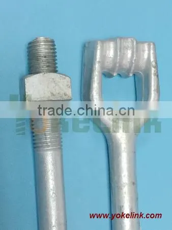 Thimble Eye Anchor Rod With Nut for Guying Utility Pole photo-6