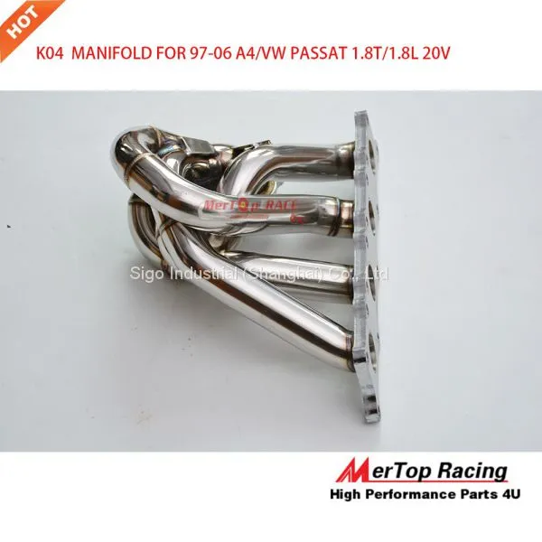 Mertop Race K04 TURBO MANIFOLD EXHAUST 97-06 AUDI A4 VW PASSAT 1.8T 1.8L 20V photo-4
