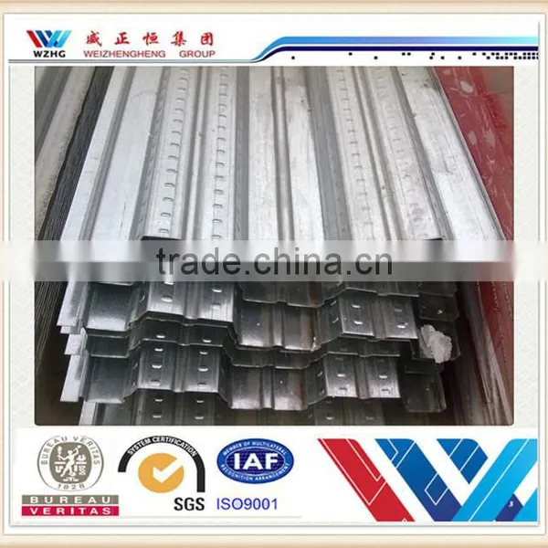 JIS G3302 Corrugated Steel Floor Decking Sheet/Galvanized Steel Flooring Deck/metal Decking Sheet photo-2