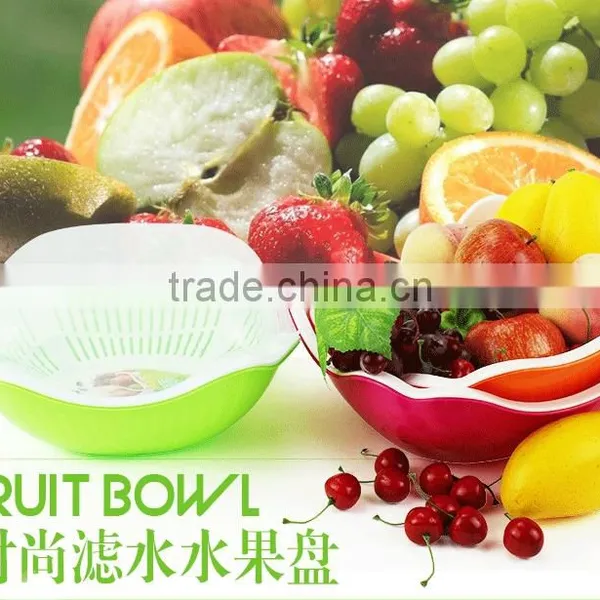 Certification Passed Plastic Fruit Basket Strainer With Net Cover photo-3