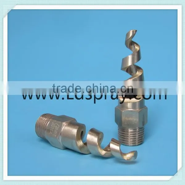 Stainless Steel or Brass or PP Plastic Solid Cone Spiral Water Nozzle photo-6