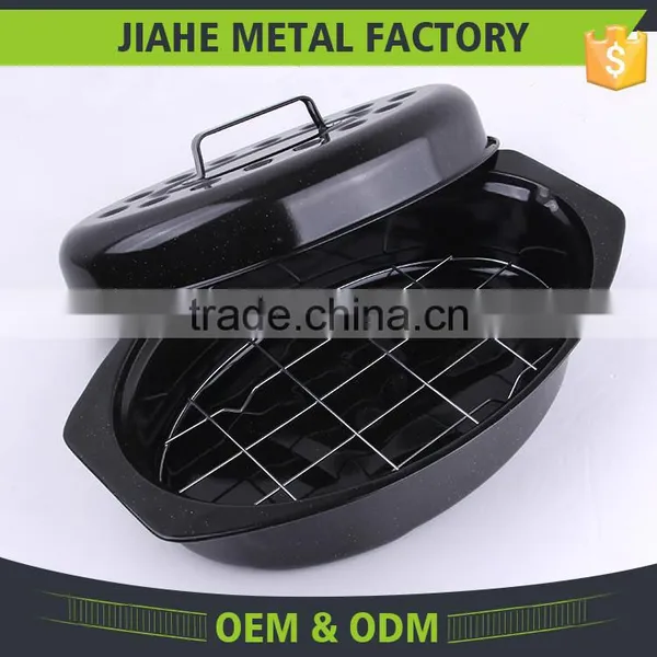 Higher Cooking Temperature Enamel Home Roaster Pan photo-6