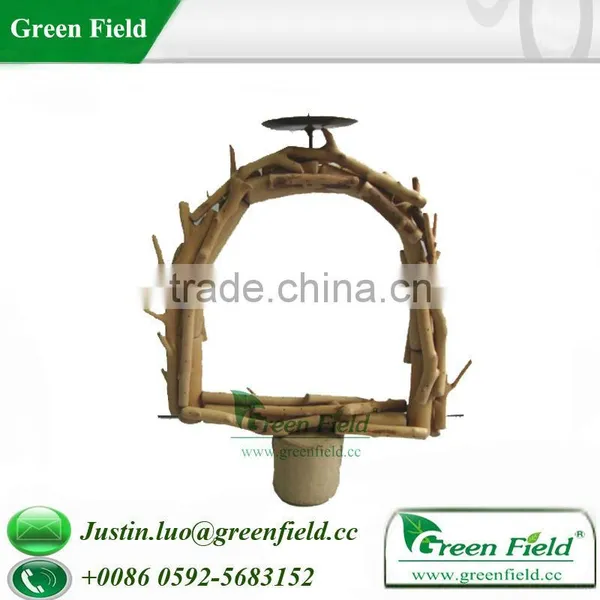 Wooden Antique Candle Holder photo-6