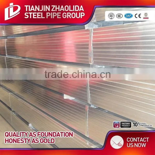 Zinc Coated 200 g - 500 g Hollow Section Square Steel Tube for Greenhouse Furniture Fence Post photo-4