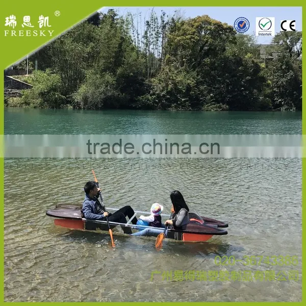 2 Person Transparent Fishing Kayak With Clear Glass Bottom photo-6