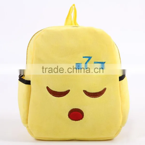 2016 New Design Emoji Plush For School Backpack photo-2