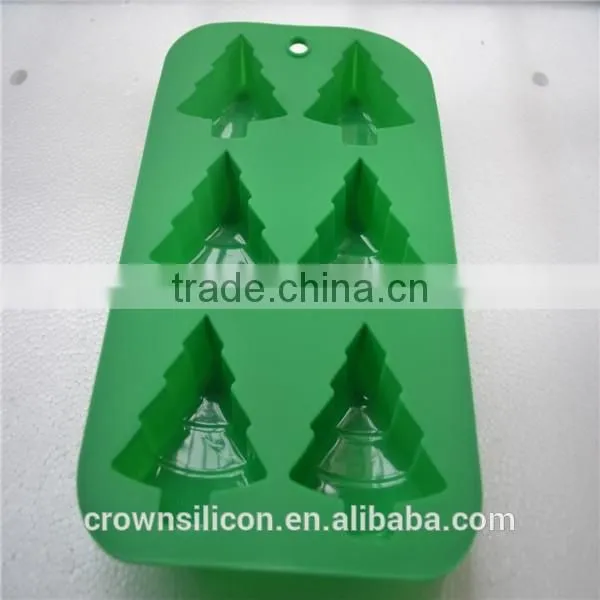 Durable Eco-friendly Square Shape Silicone Ice Tray photo-2