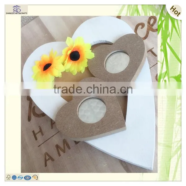 Family Love Heart Wooden Picture Photo Holder Frame photo-4