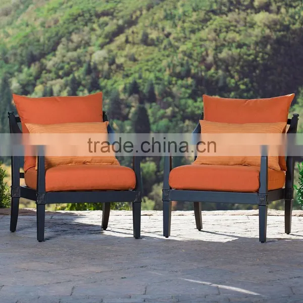 Sigma Cast Aluminum Patio Furniture Outdoor Sofa Sets Loveseat Sofa photo-3