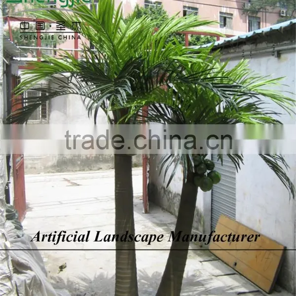 Indoor Artificial Coconut Tree Fake Artificial Coconut Tree,fake Plastic Tree and Plants,fake Trees photo-3