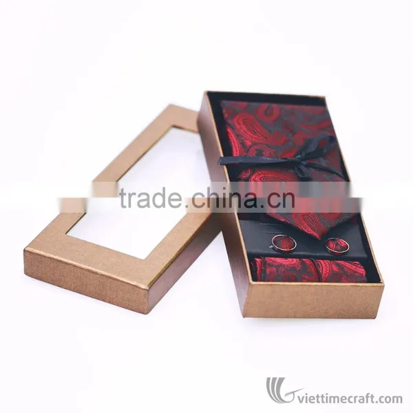 Fashionable Design, Cheap Jacquard Silk Tie Set, 100% Silk photo-3