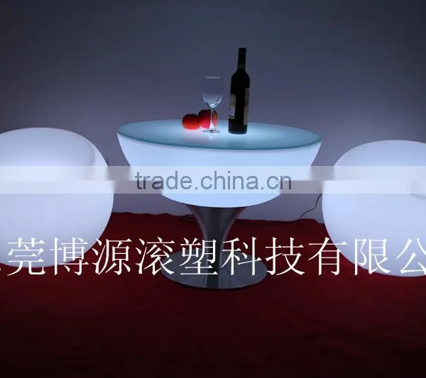 Modern Design Carly Salon and Party Used Shining Decorative LED Round Cocktail Table photo-6