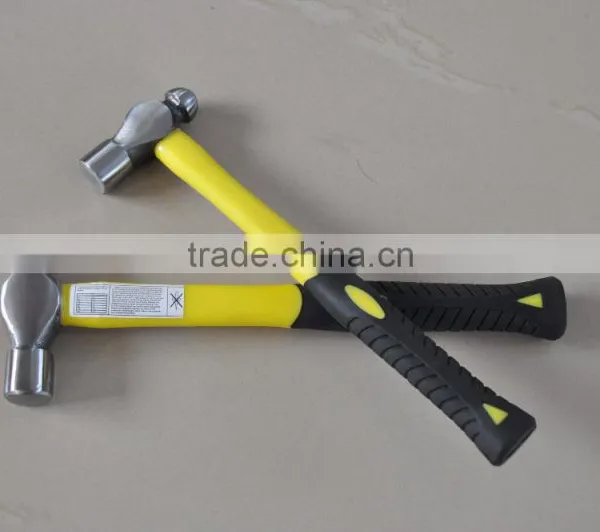 British Type Ball Pein Hammer With Fiberglass Handle photo-3
