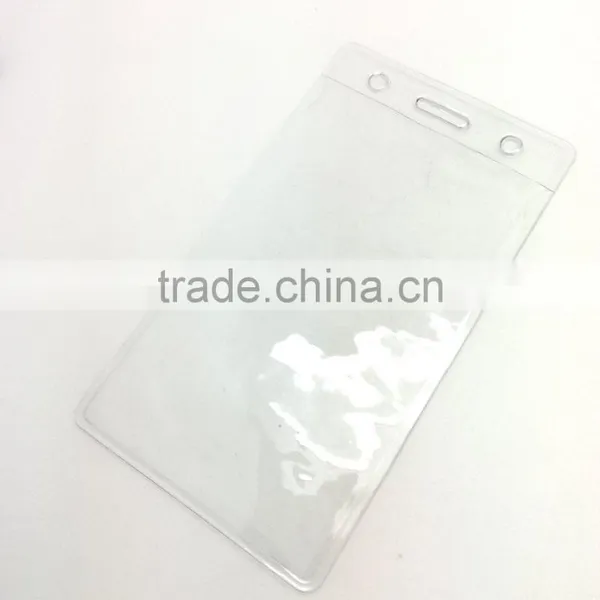 4.5" * 2.5" ID Badge Holder Without Metal Clip, Name Tag Holder, ID Card Holder With Clip photo-3