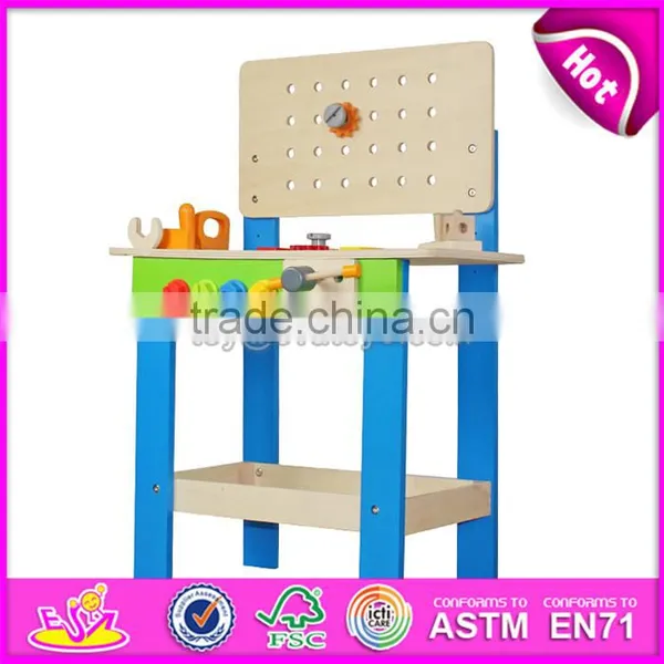 Best Sale Educational Toys Wooden Kids Tool Bench W03D042 photo-3