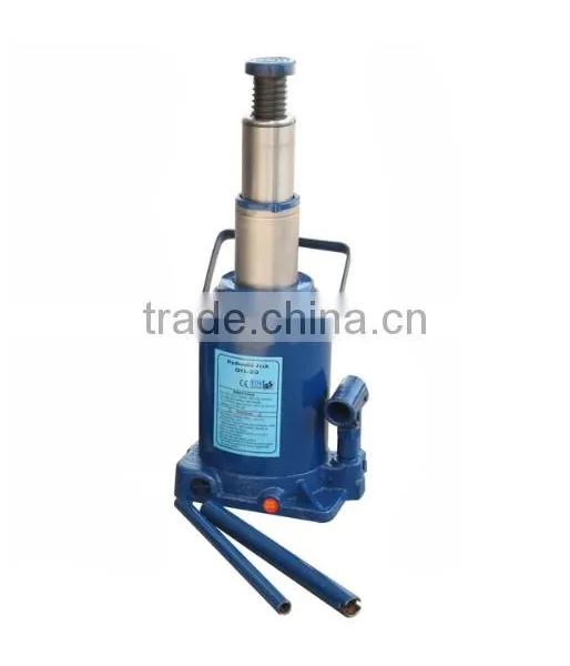 30Ton Efficiently Double Ram Bottle Jack With Wide Base photo-2