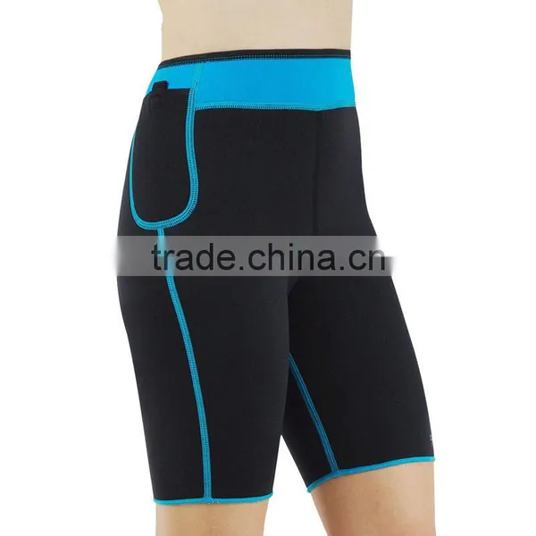 Capris Neoprene Hot Body Shaper Sweats Slimming Pants as Seen on tv photo-2