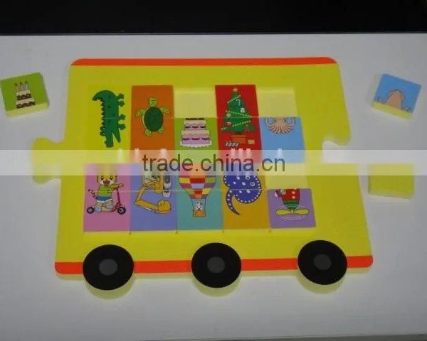 Eva Foam Train Puzzle photo-3