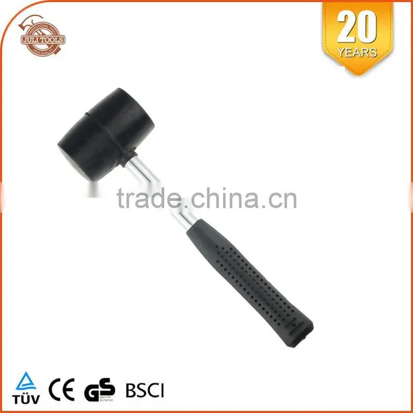 16oz Fiberglass Handle Rubber Mallet Hammer photo-5
