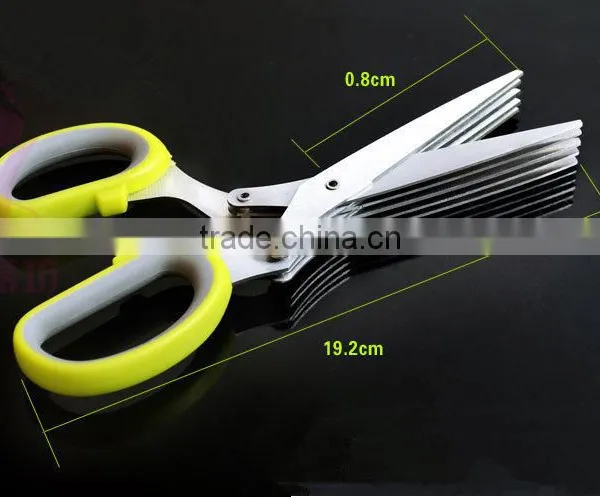 Cheap Stainless Steel 5 Shears Blade Shredding Scissors photo-2