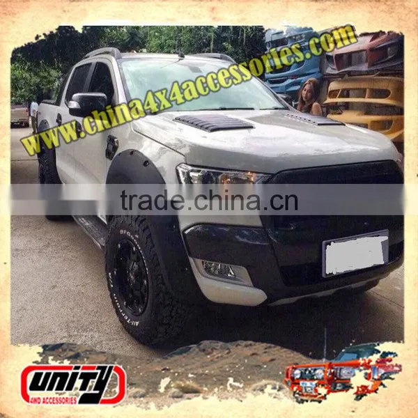 4 DOOR OFF-ROAD RANGER T6 ABS FENDER FLARES WHEEL ARCH (Fits: Ranger) photo-2
