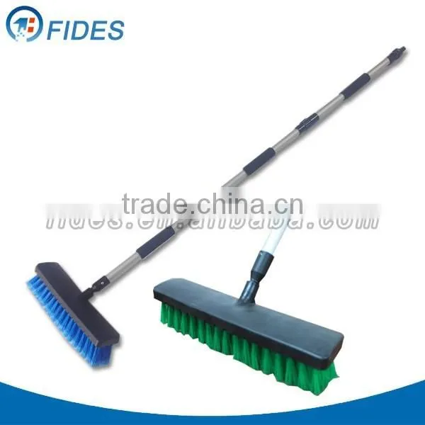 Telescopic Handle Soft Rubber Tpr Floor Wash Brush photo-5