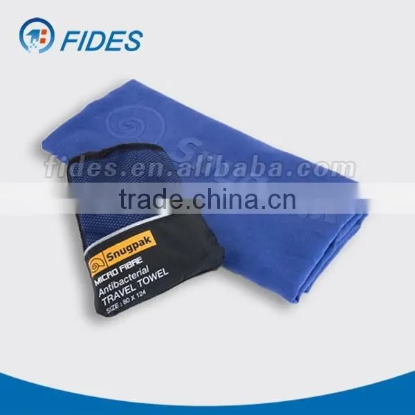Plush Soft Microfiber Sports Towel in Mesh Bag photo-4