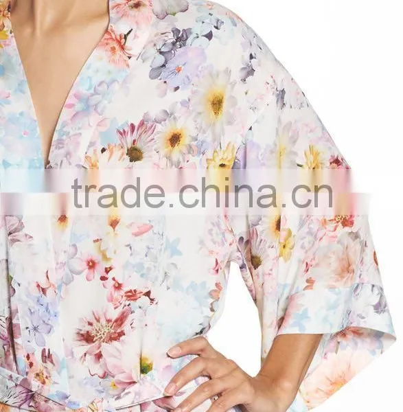 Women Fashion Long Sleeve Sleepwear Pajamas for Ladies Elegant Old Fashioned Pajamas photo-5